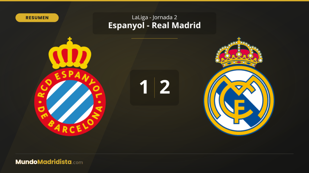Espanyol 1-2 Real Madrid