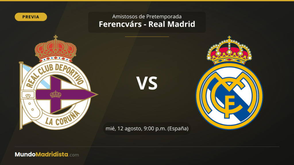Deportivo Real Madrid amistoso