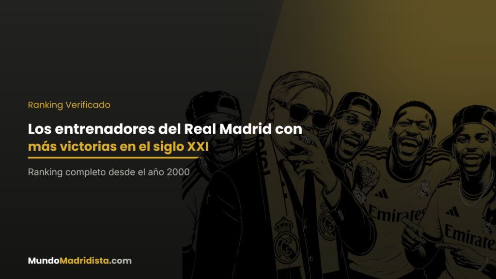 Entrenadores con más victorias en el Real Madrid en el siglo XXI