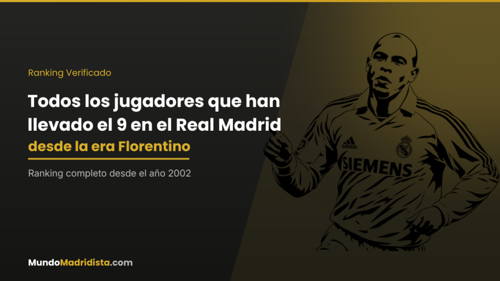 Todos los jugadores que han llevado el 9 en el Real Madrid
